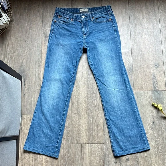 GAP Perfect Boot Denim Jean 28P Petite - Picture 10 of 12